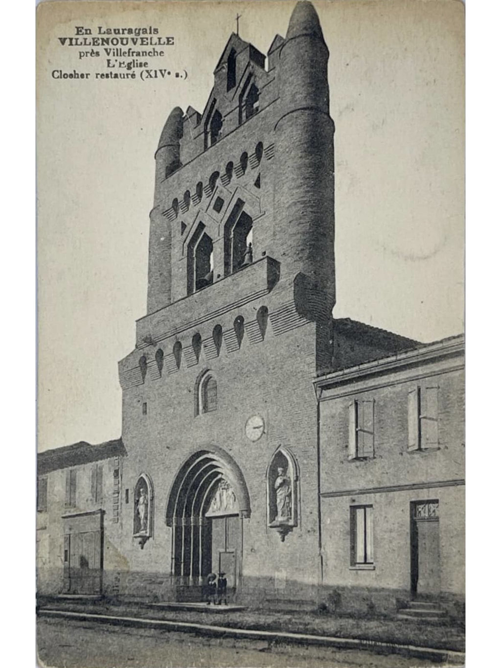 Recto de la carte postale