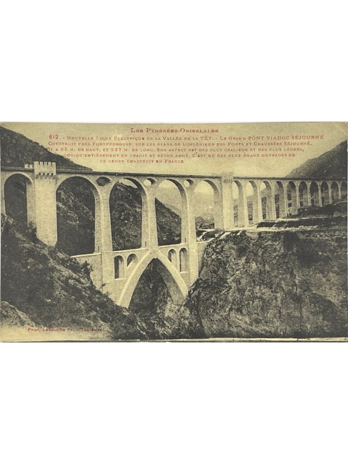 Recto de la carte postale