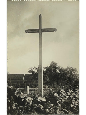 Touteuille (Nièvre) – Das Kreuz – Alte Fotokarte