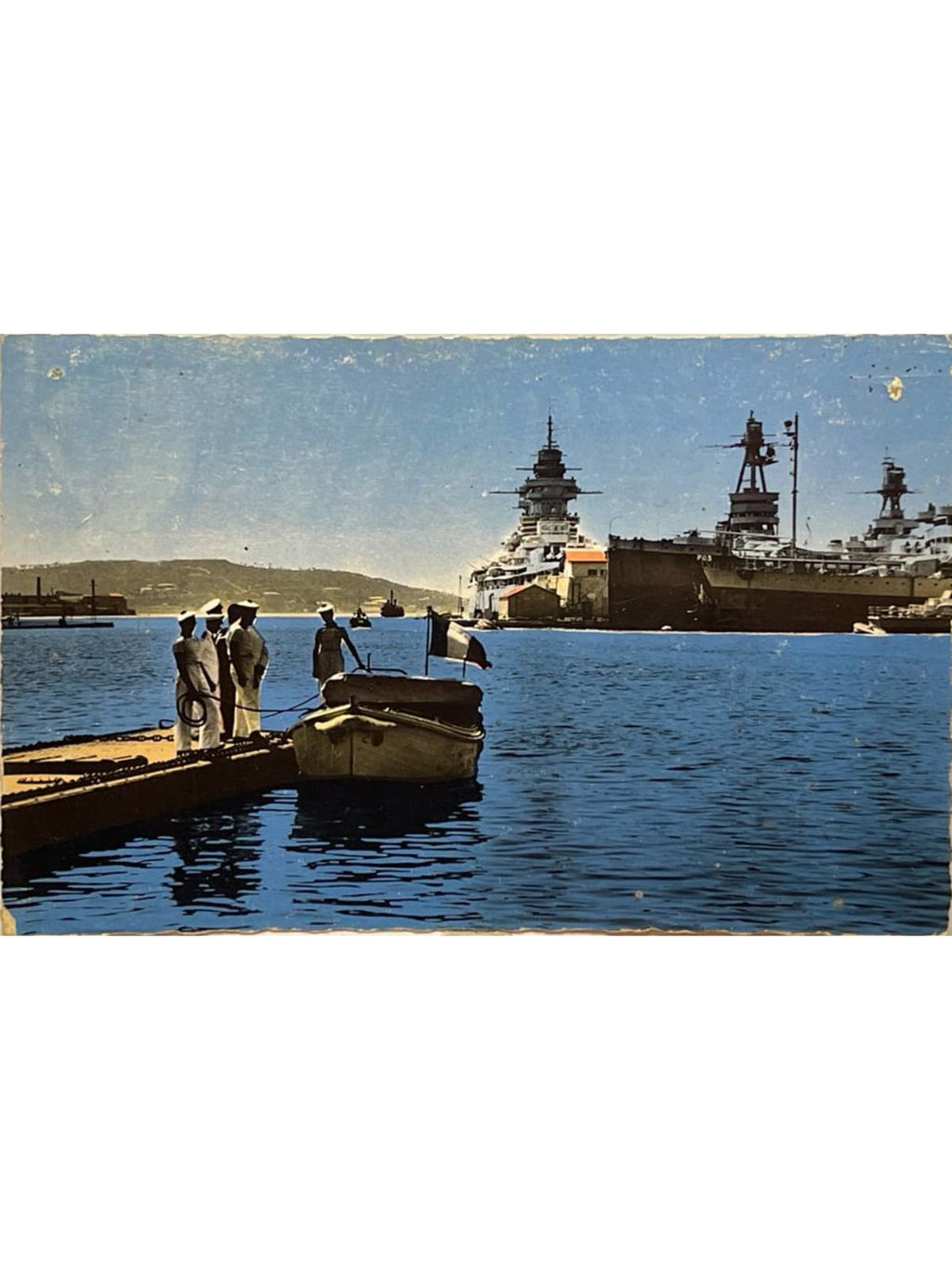 Recto de la carte postale