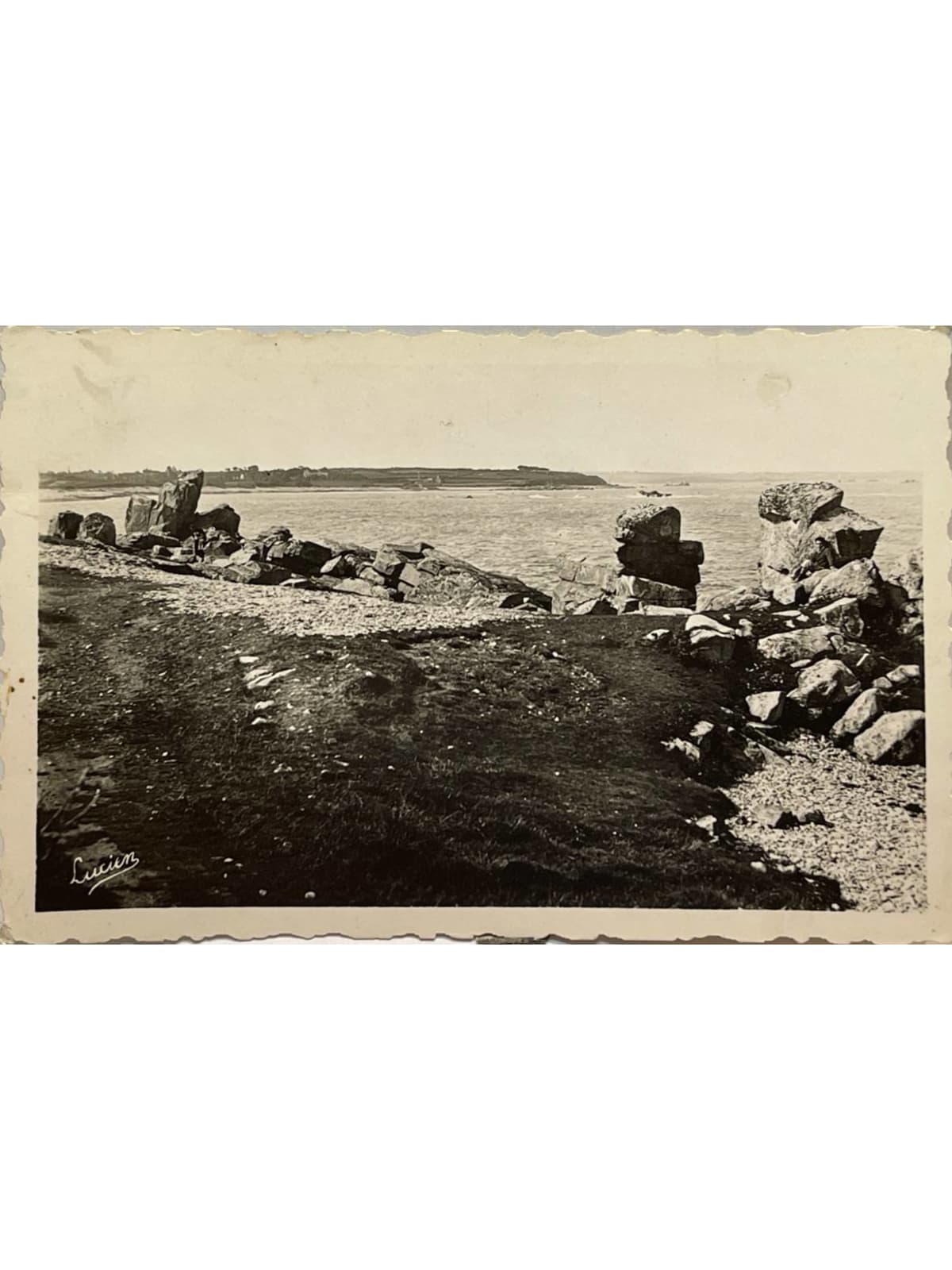 Recto de la carte postale