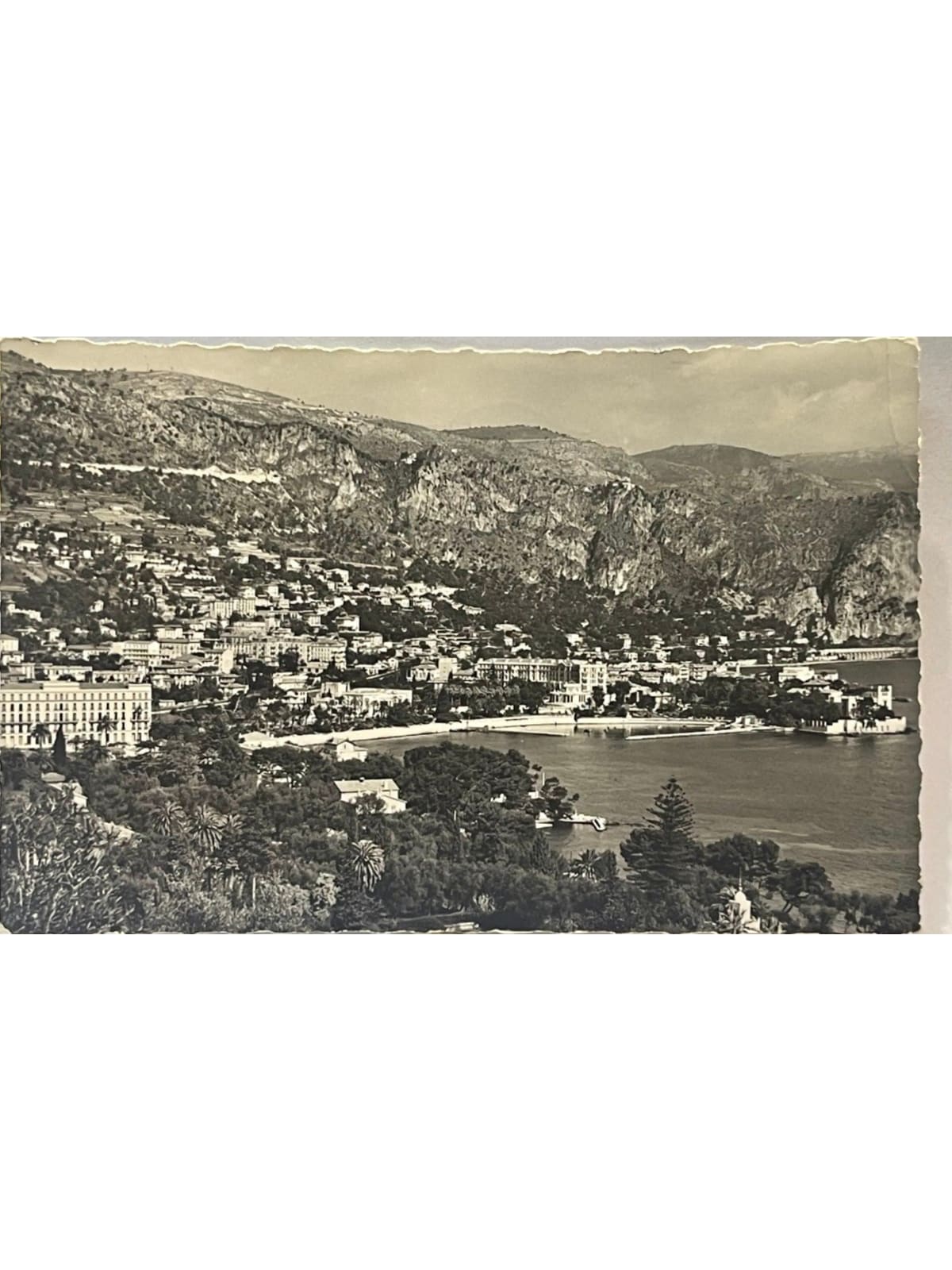 Recto de la carte postale