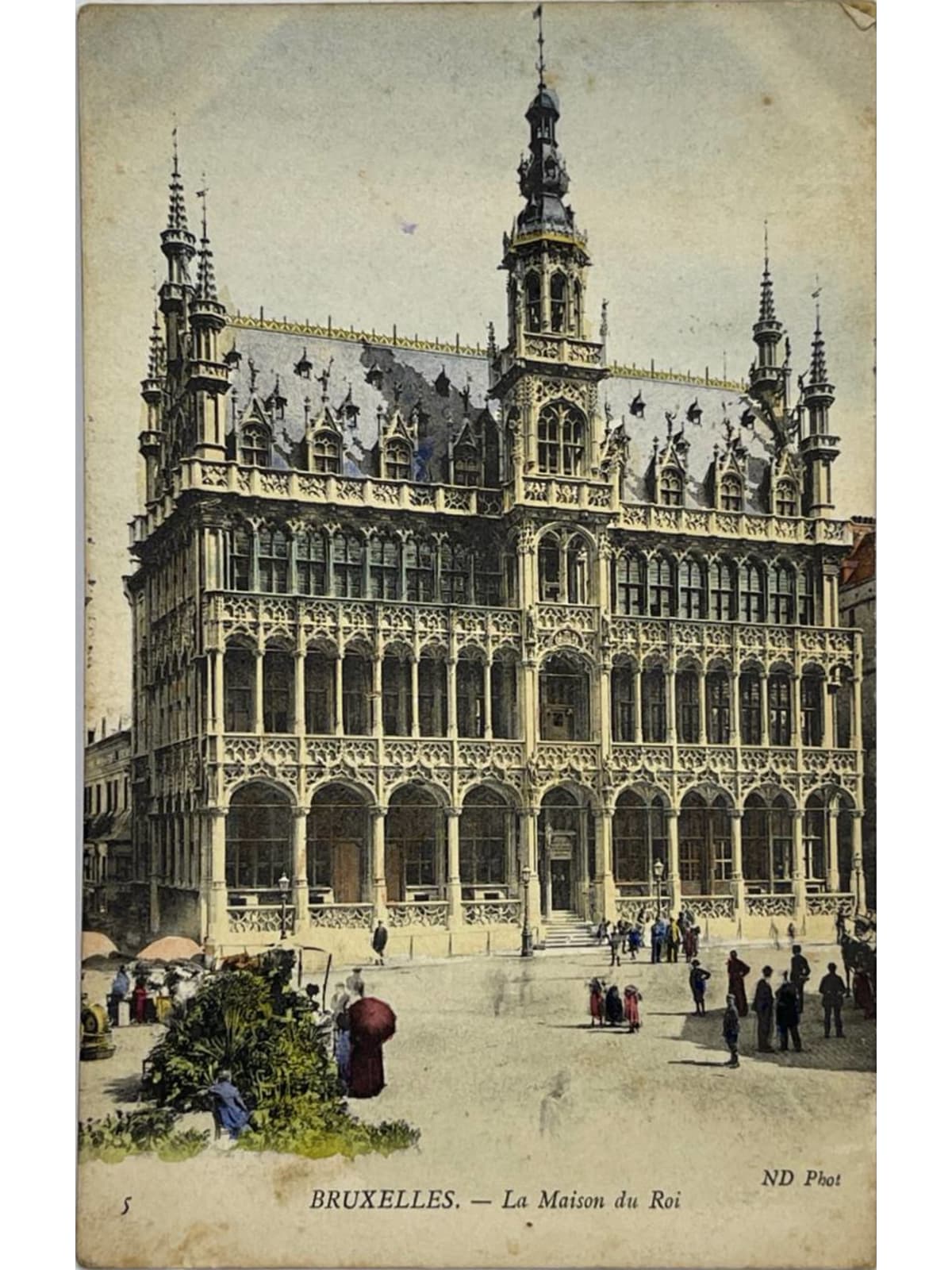 Recto de la carte postale