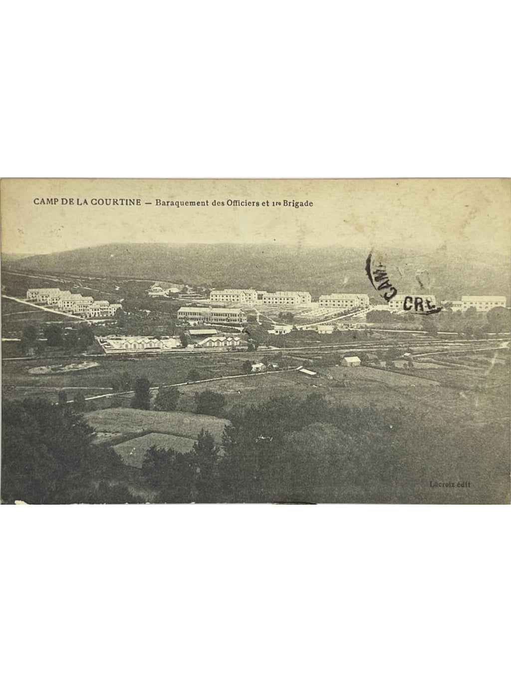 Recto de la carte postale