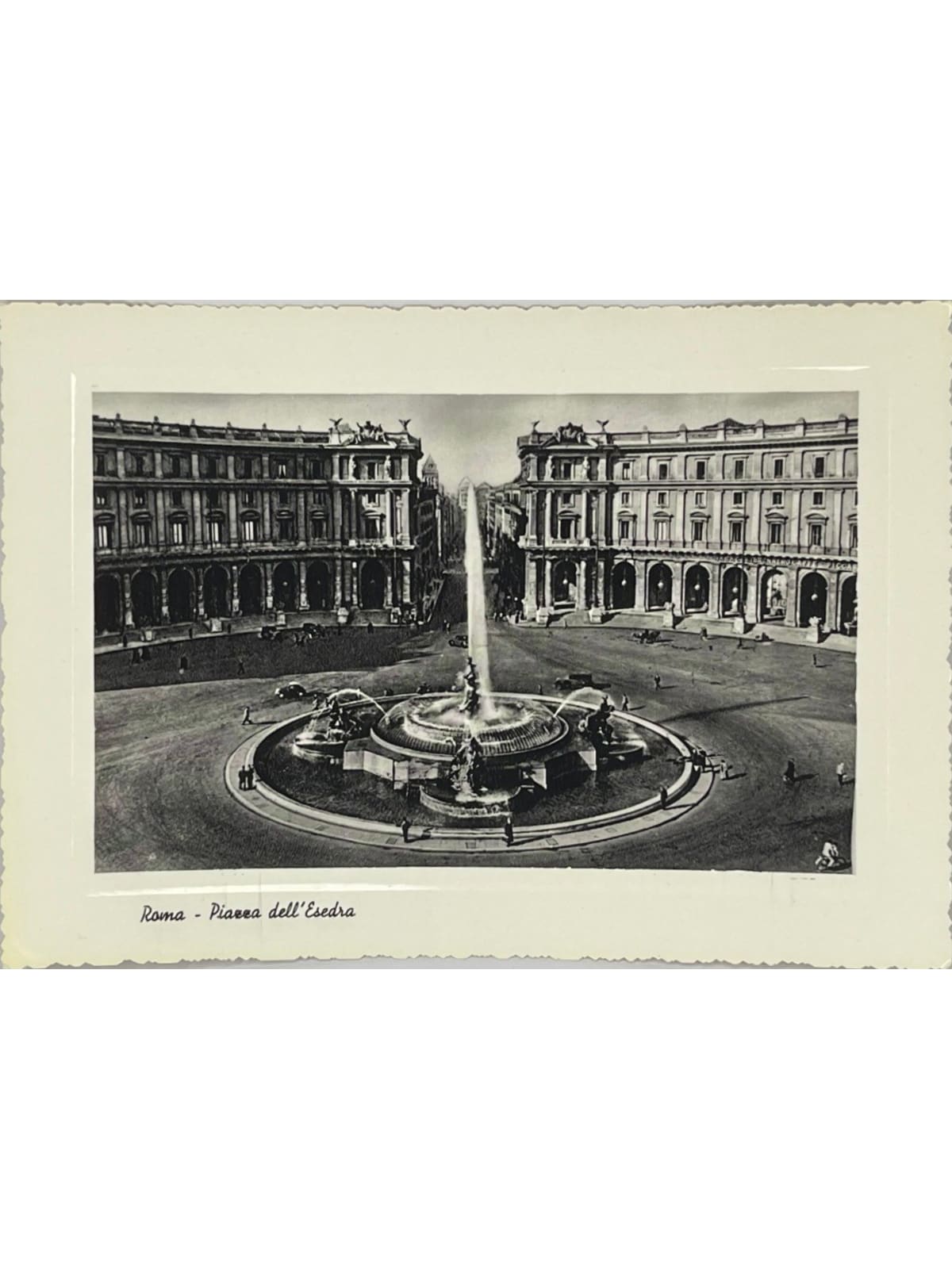 Recto de la carte postale
