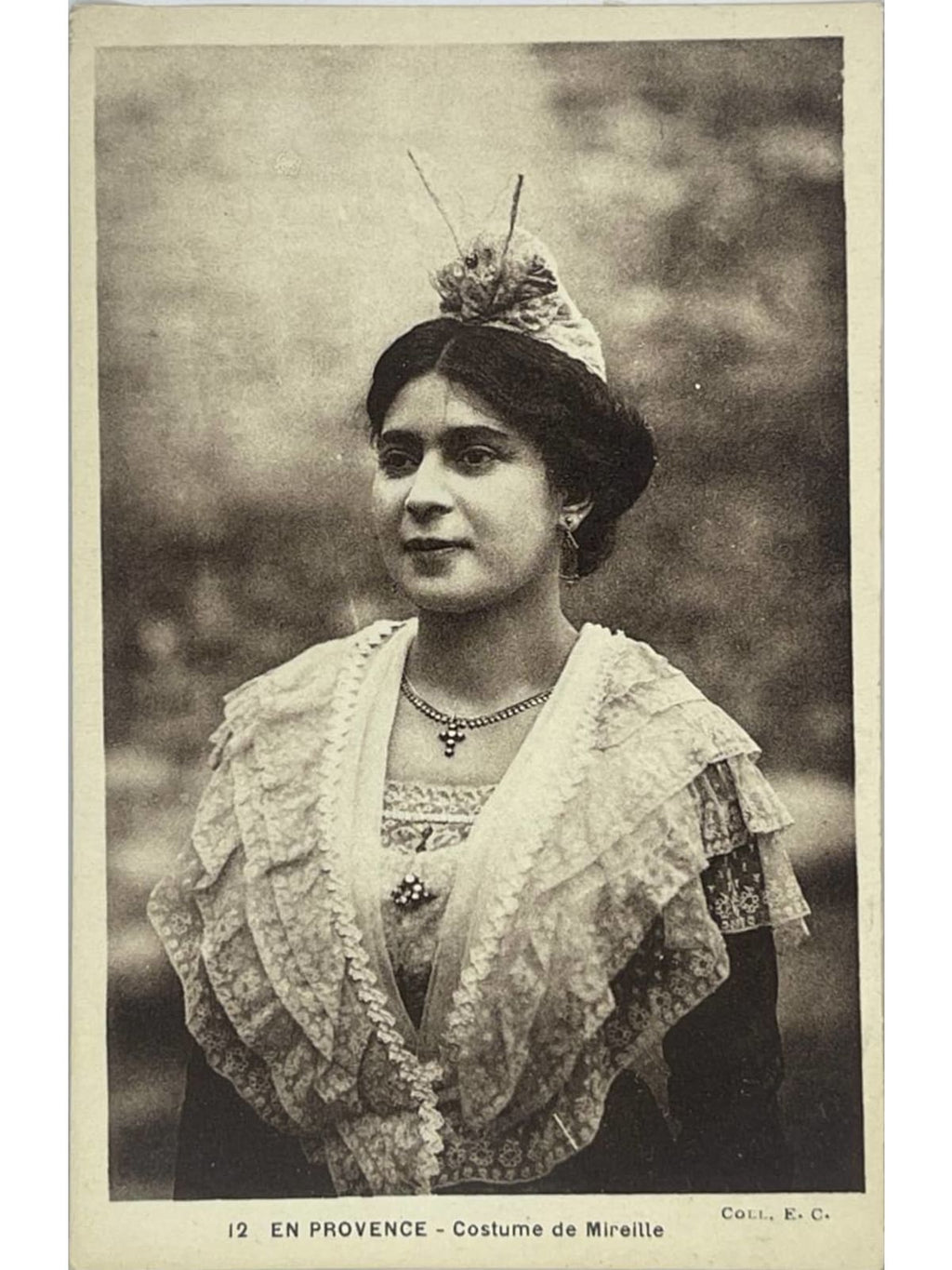 Recto de la carte postale