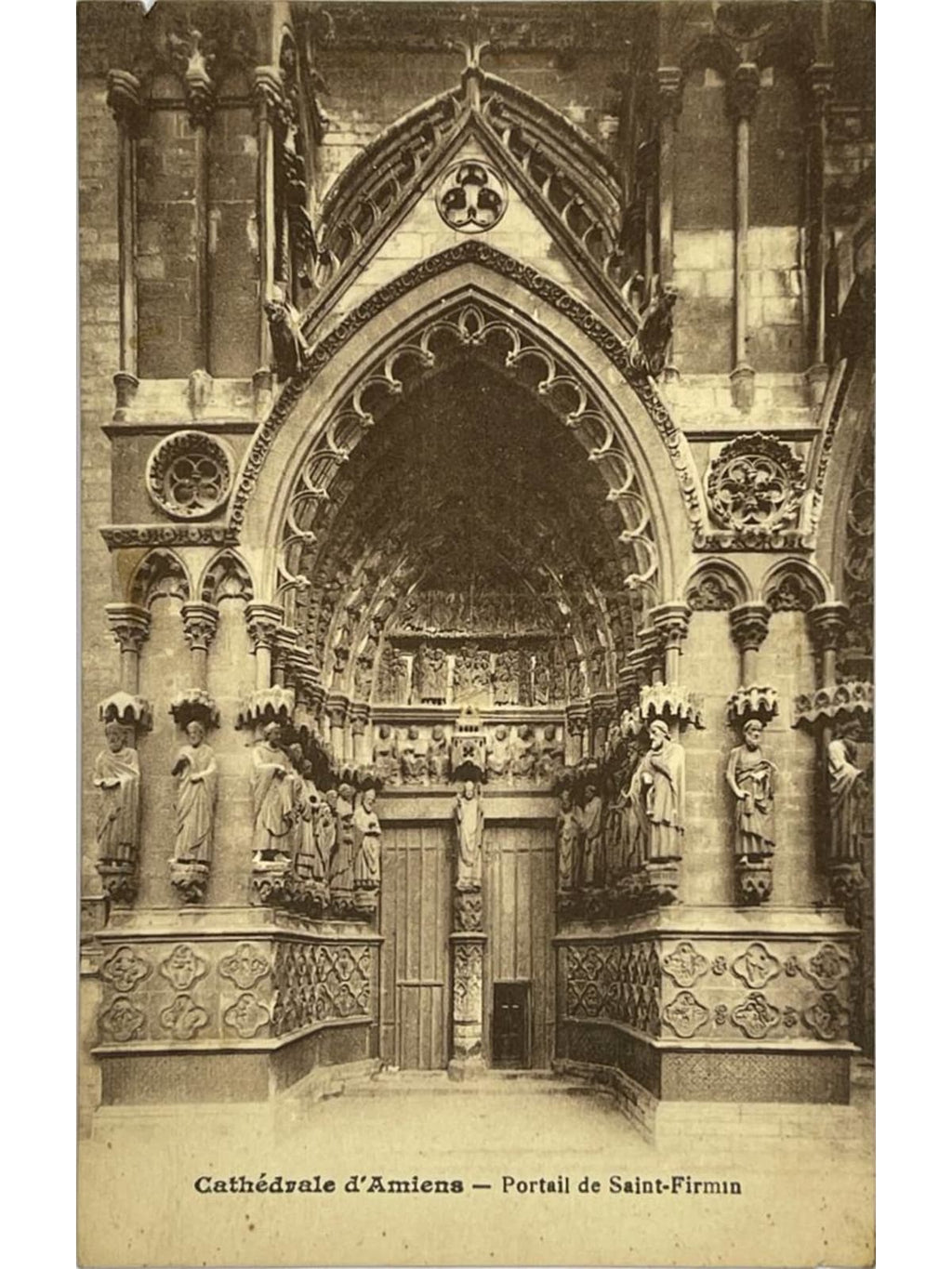 Recto de la carte postale