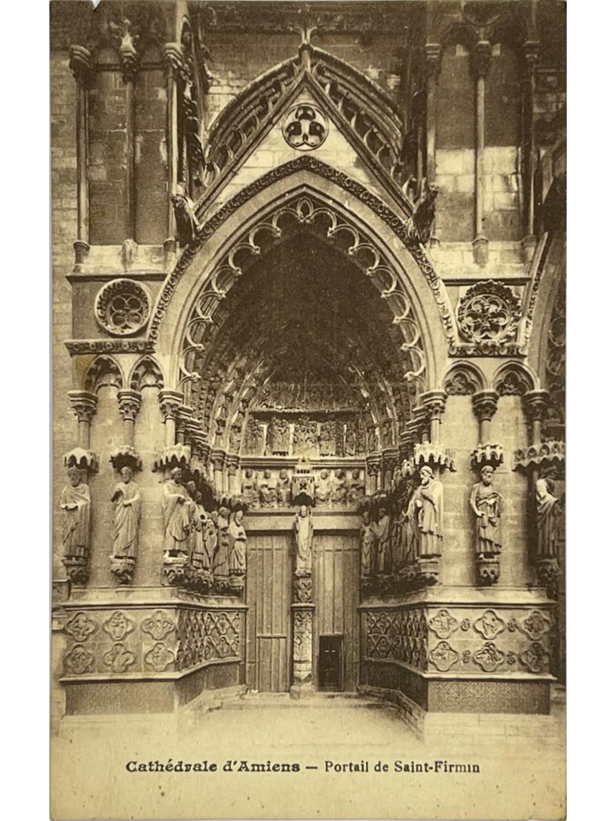 Recto de la carte postale