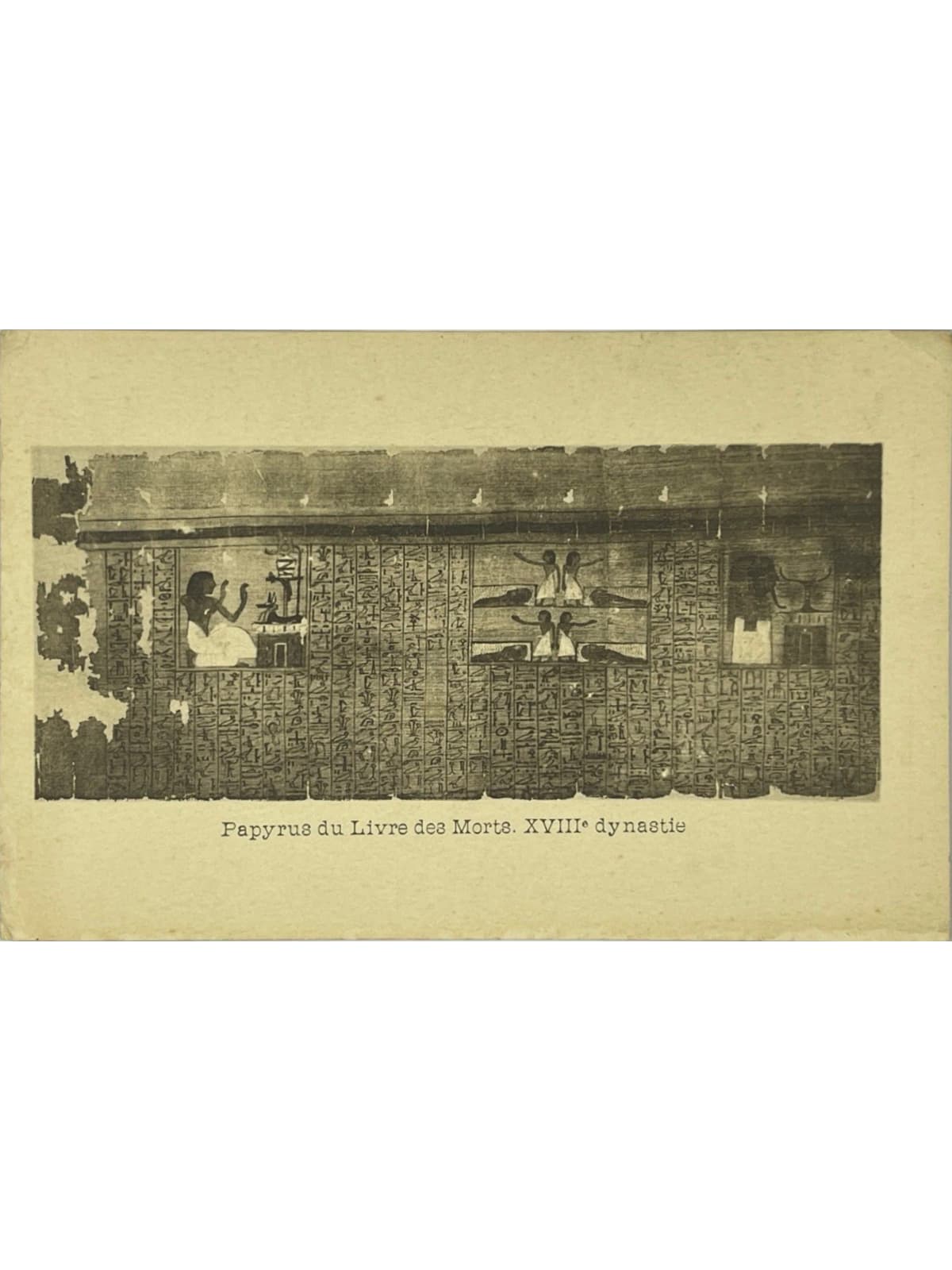 Recto de la carte postale
