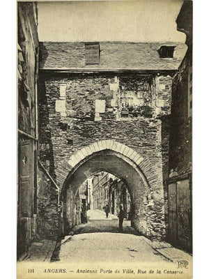 Angers – Ancienne porte de ville, rue de la Censerie – CPA Neurdein n° 191