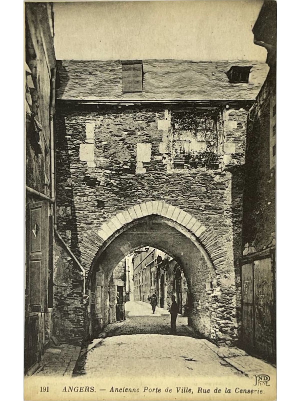 Recto de la carte postale