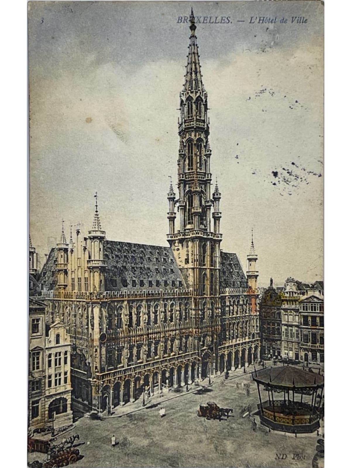 Recto de la carte postale
