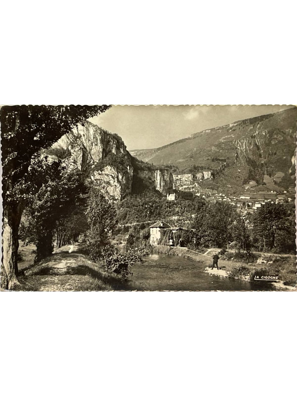Recto de la carte postale