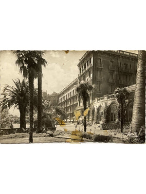 Hyères (Var) – Hôpital San-Salvadour, ancien hôtel et rotonde – CPSM