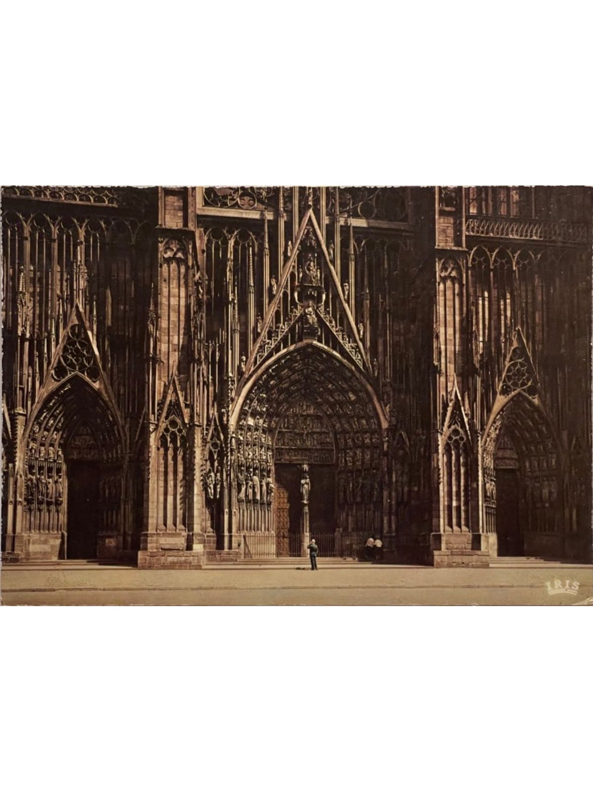Recto de la carte postale