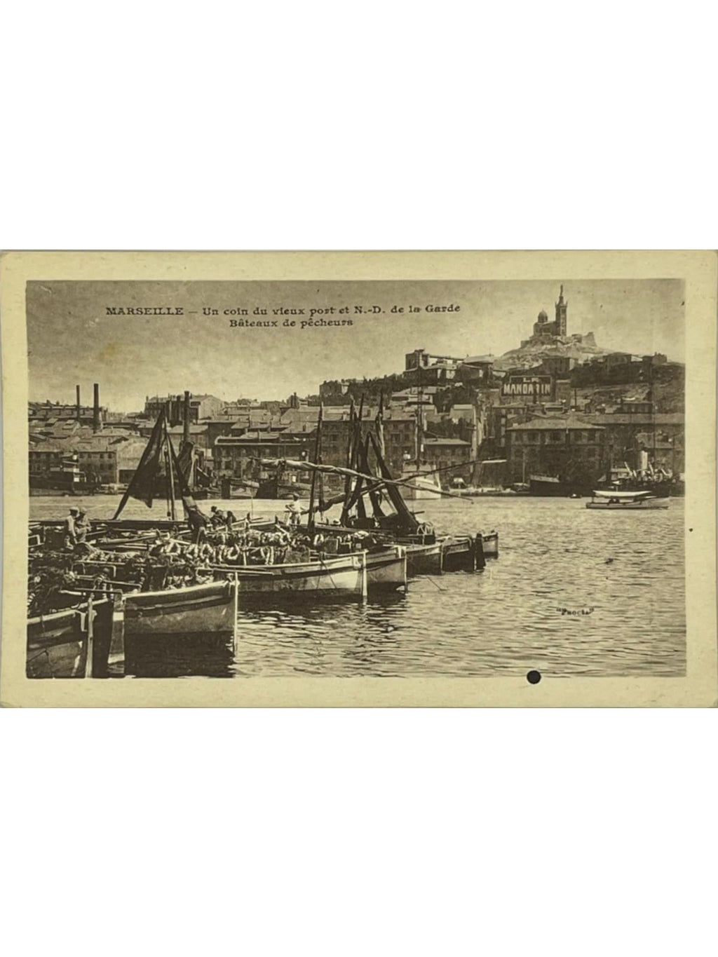 Recto de la carte postale