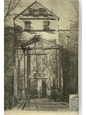 Belfort – La Porte de Brisach – CPA ancienne n° 6
