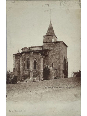Pessan près d'Auch (Gers) – L'église – CPA ancienne