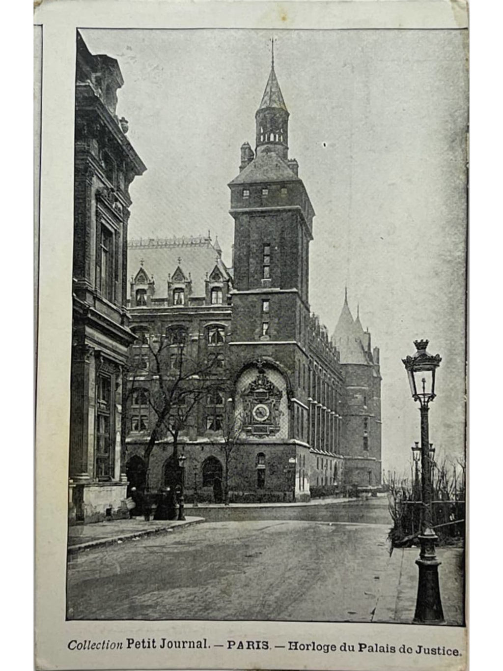 Recto de la carte postale