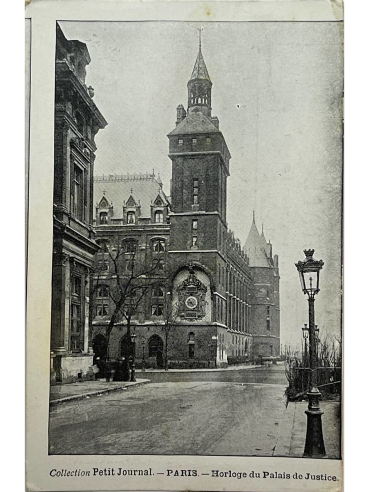 Recto de la carte postale