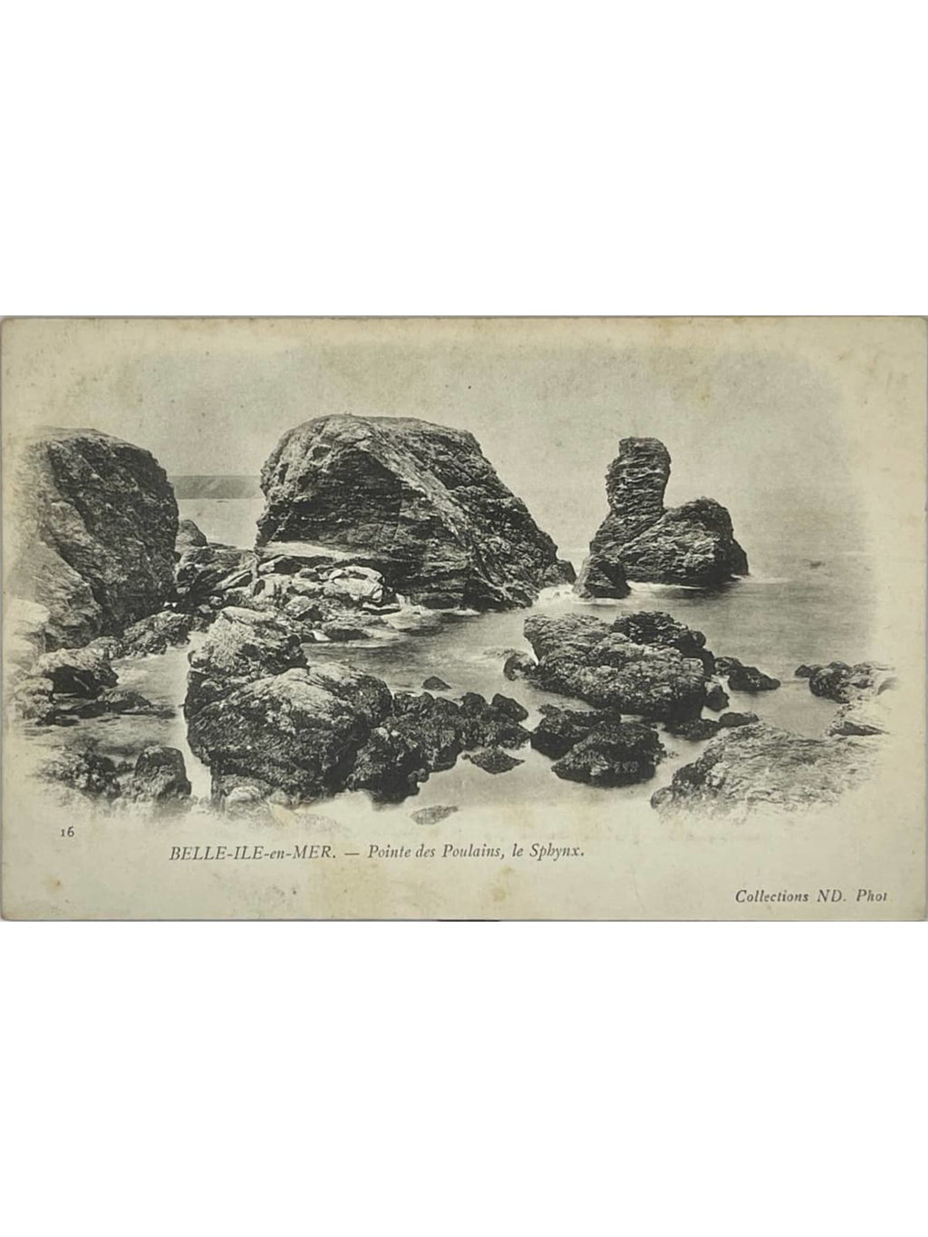 Recto de la carte postale