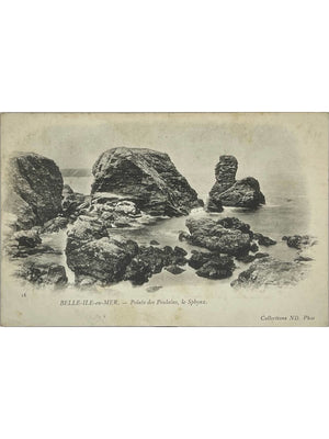 Sauzon – Belle-Île-en-Mer, Pointe des Poulains et le Sphynx – CPA ND Phot n°16