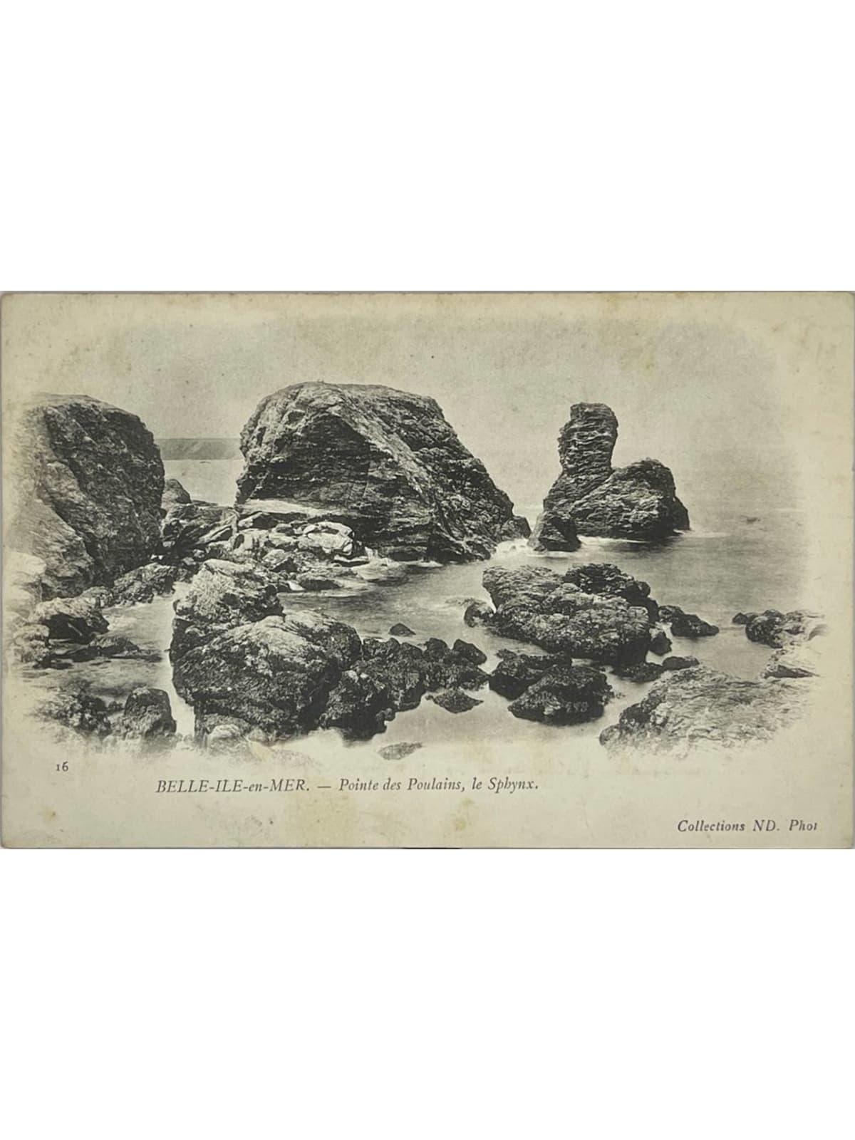 Recto de la carte postale
