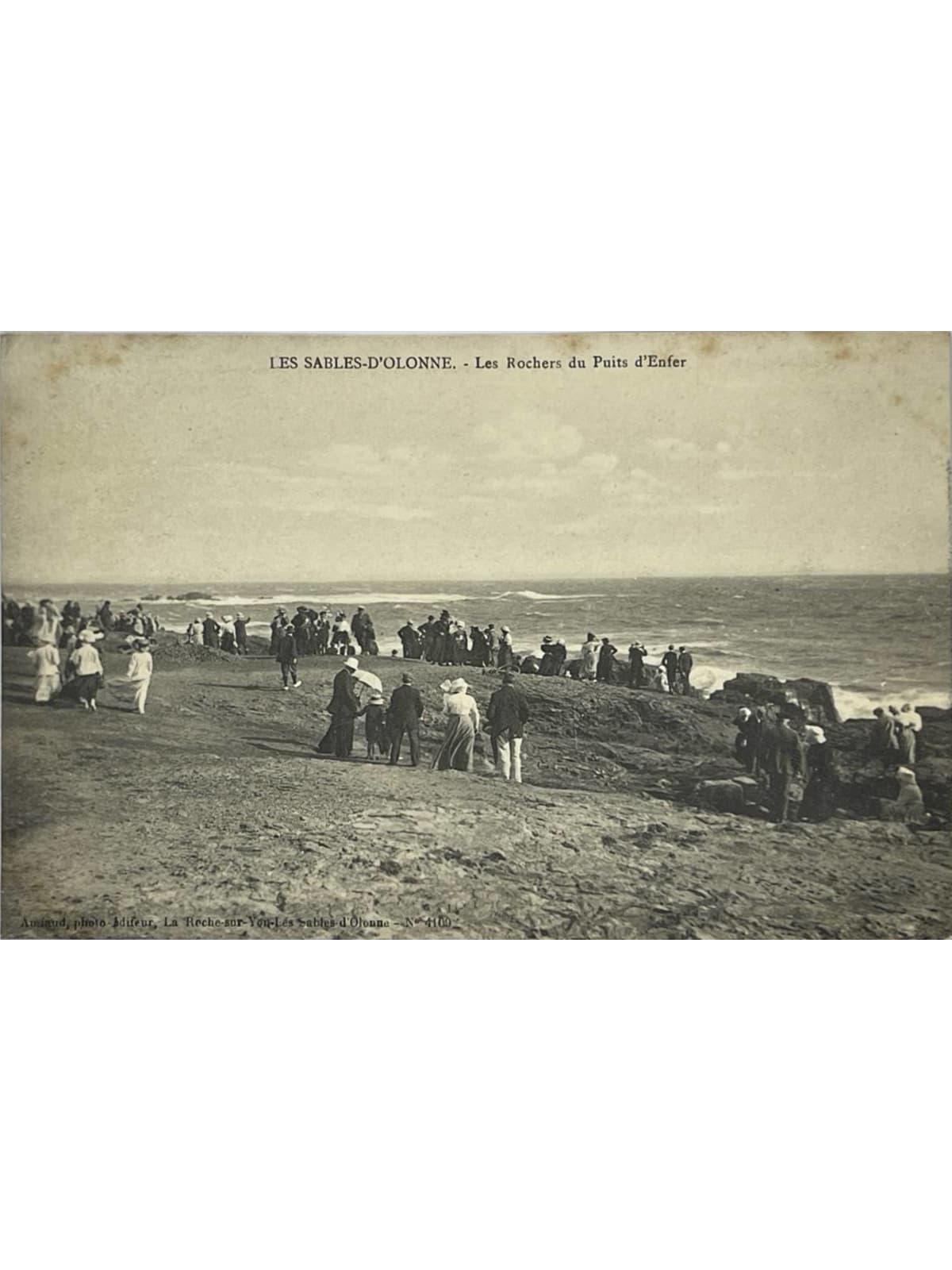 Recto de la carte postale