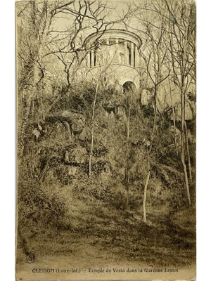 Clisson – Temple de Vesta dans la Garenne Lemot – CPA ancienne