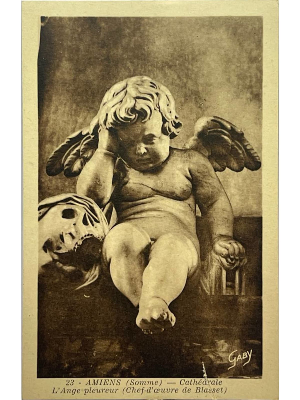 Recto de la carte postale