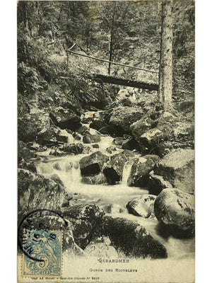 Gérardmer – Gorge des Roitelets – CPA circulée en 1906