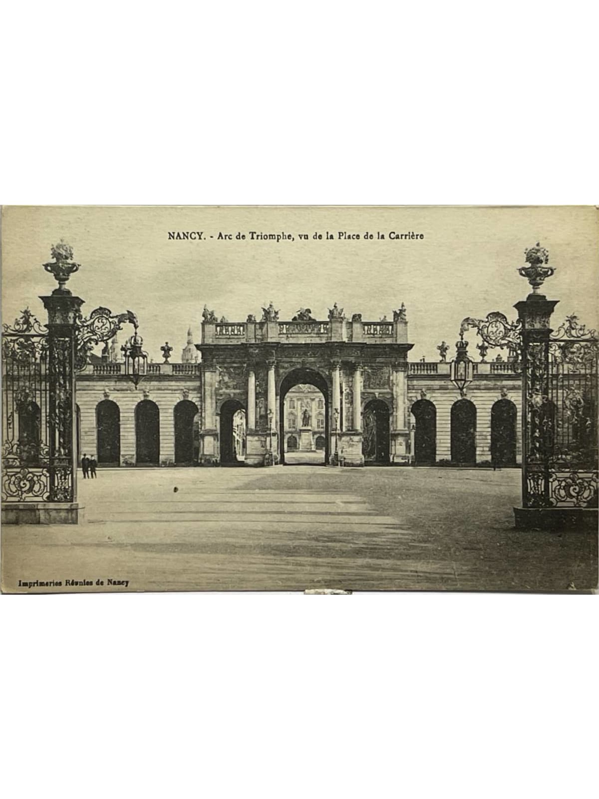 Recto de la carte postale
