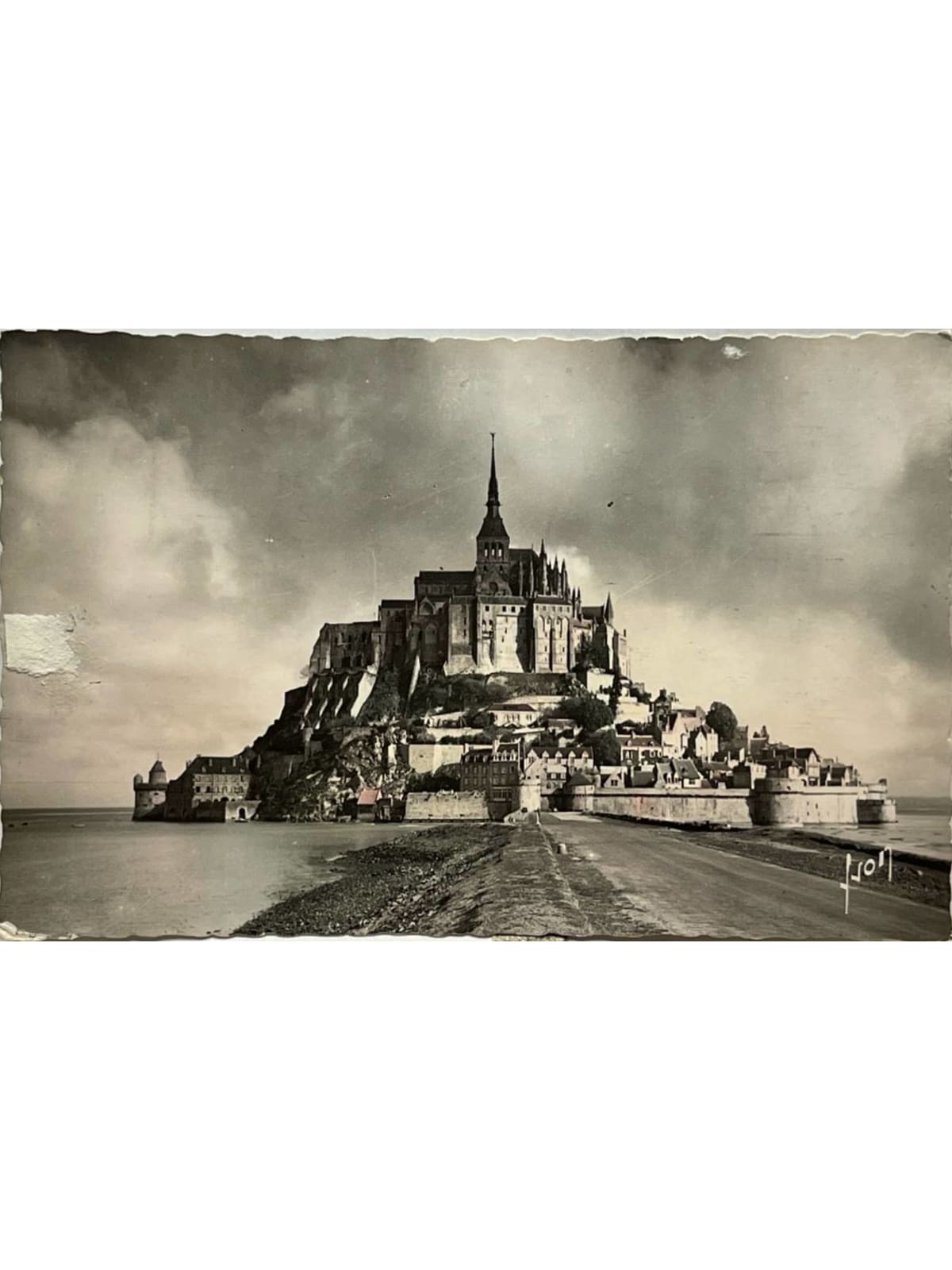 Recto de la carte postale