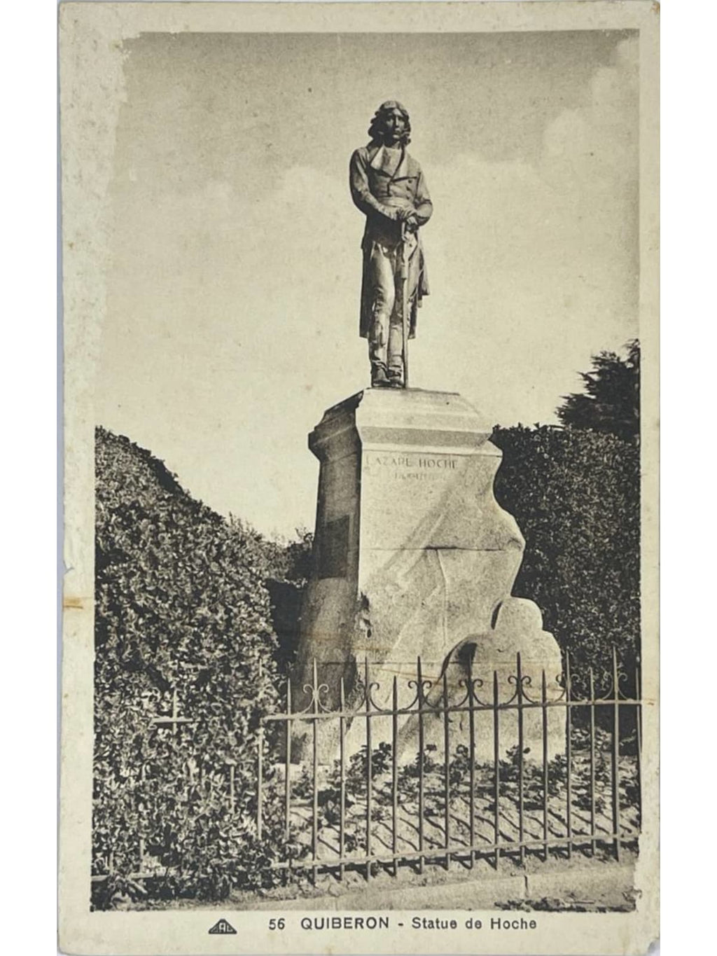 Recto de la carte postale