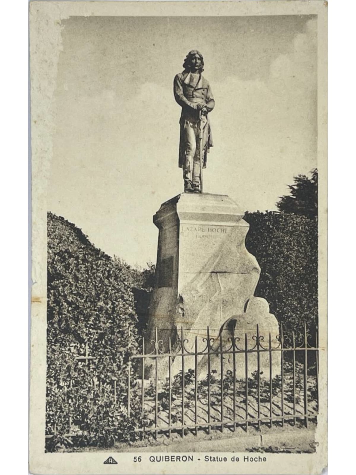 Recto de la carte postale