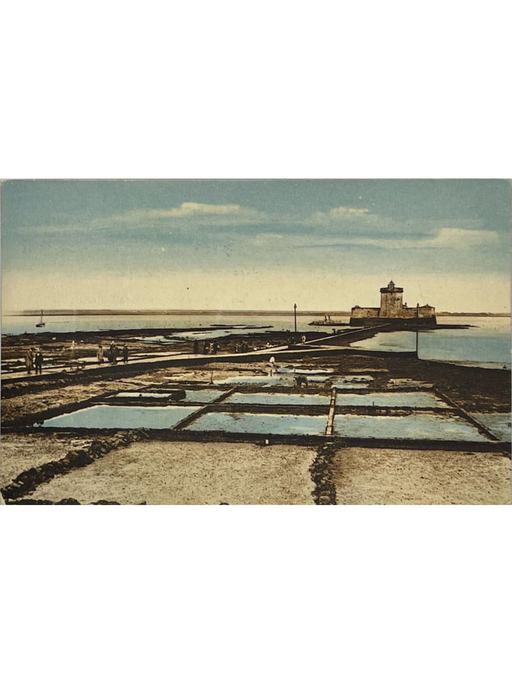 Recto de la carte postale