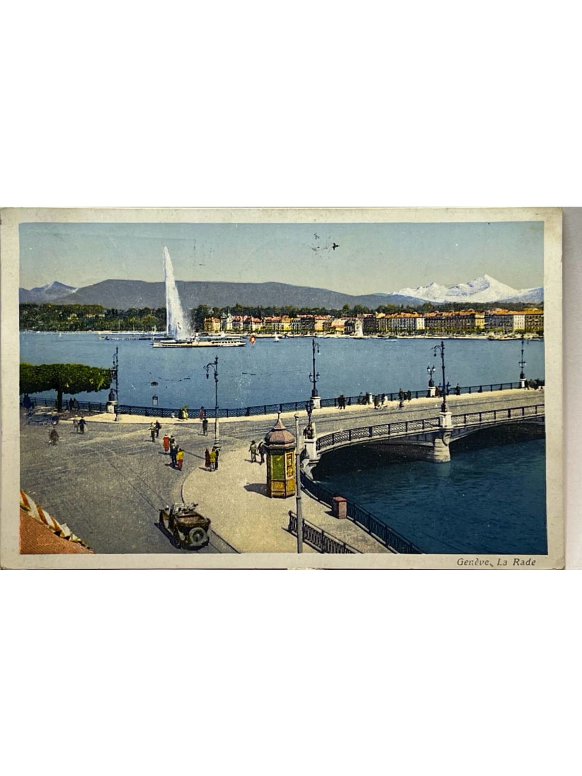 Recto de la carte postale