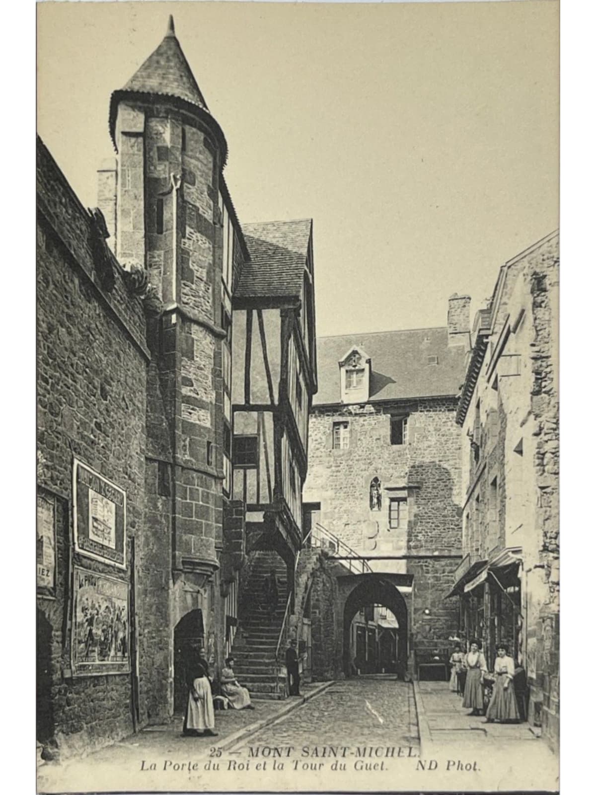 Recto de la carte postale