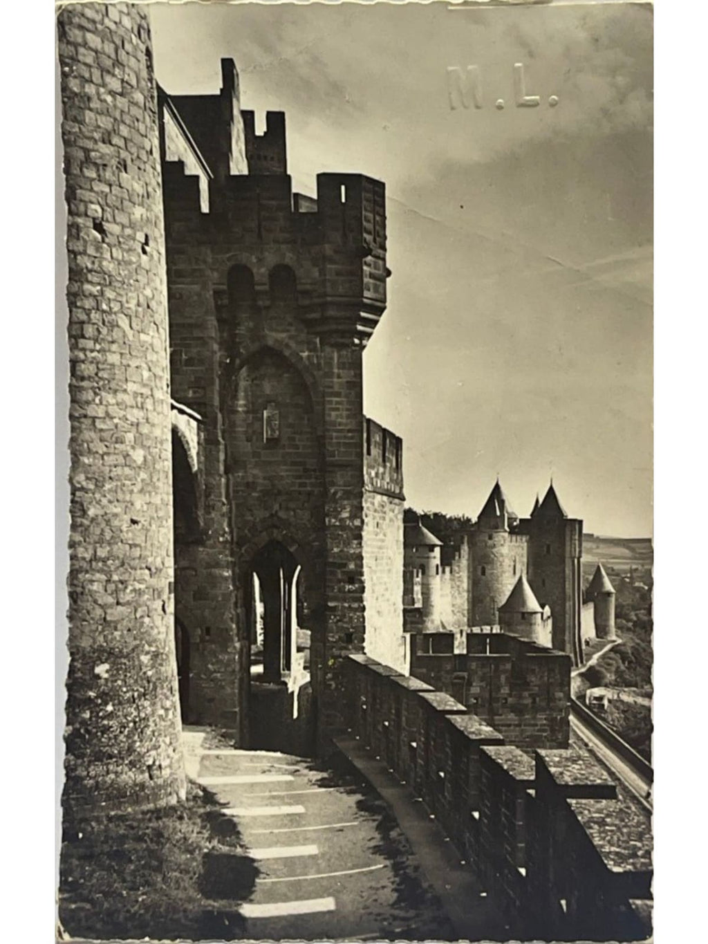 Recto de la carte postale