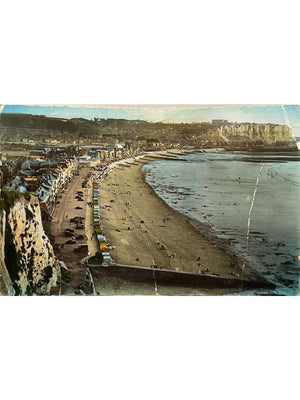 Mers-les-Bains (Somme) – La plage et le front de mer – CPSM