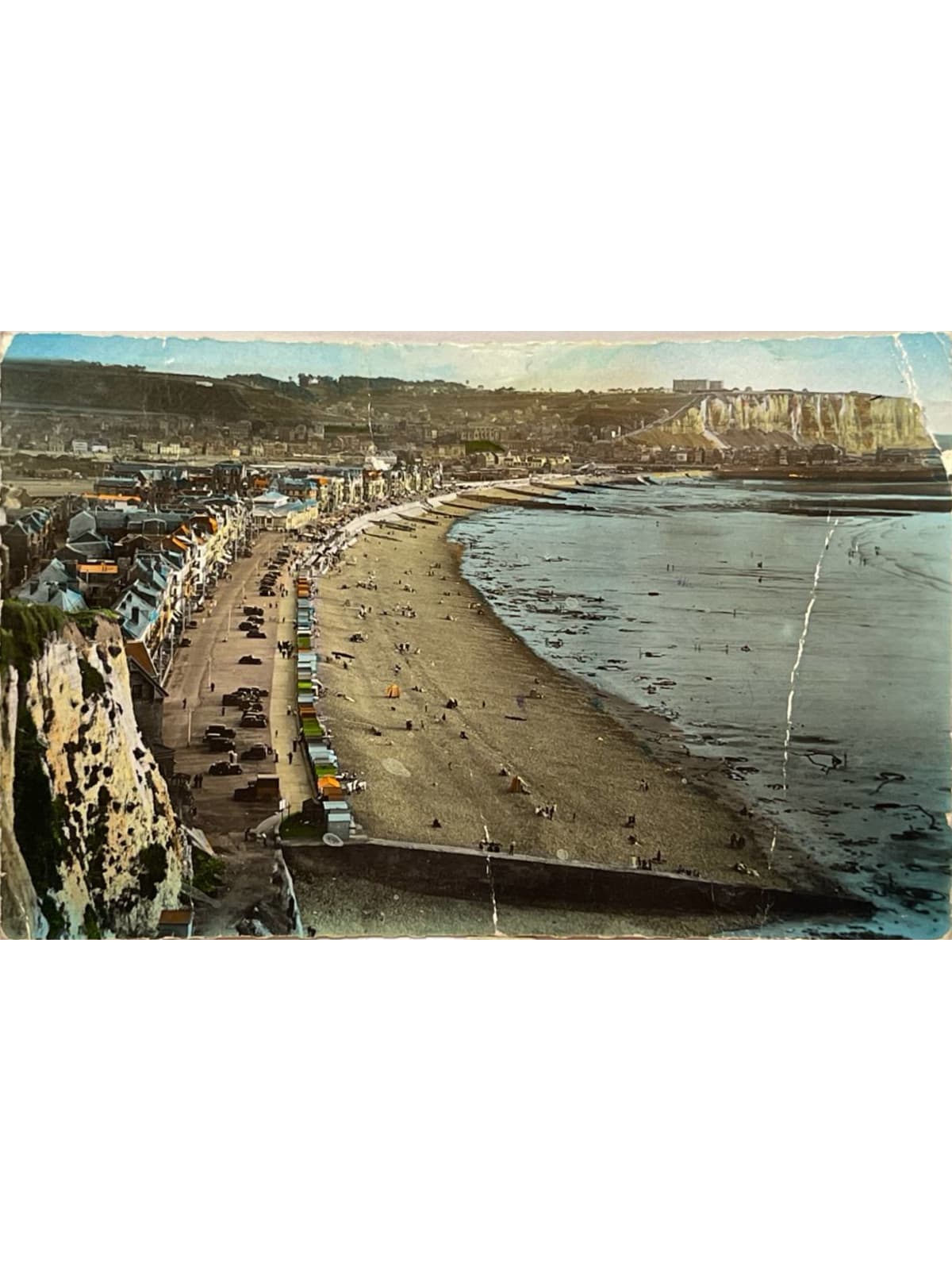 Recto de la carte postale