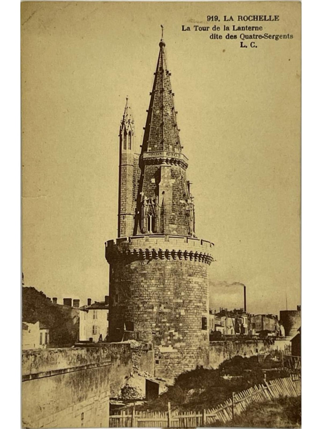 Recto de la carte postale