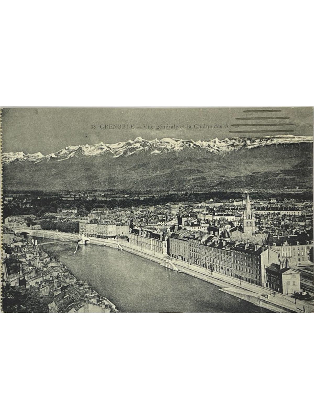 Recto de la carte postale