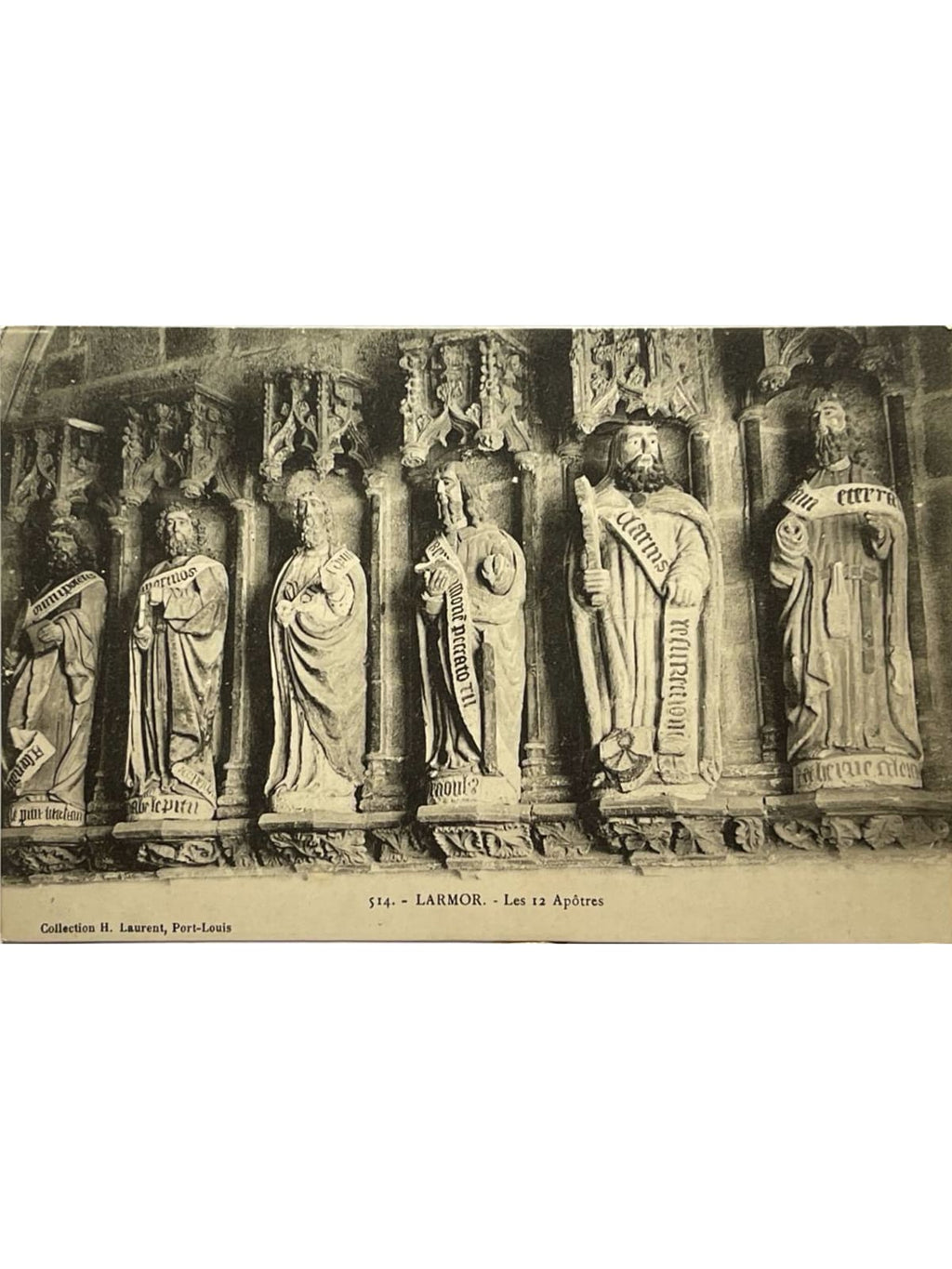 Recto de la carte postale