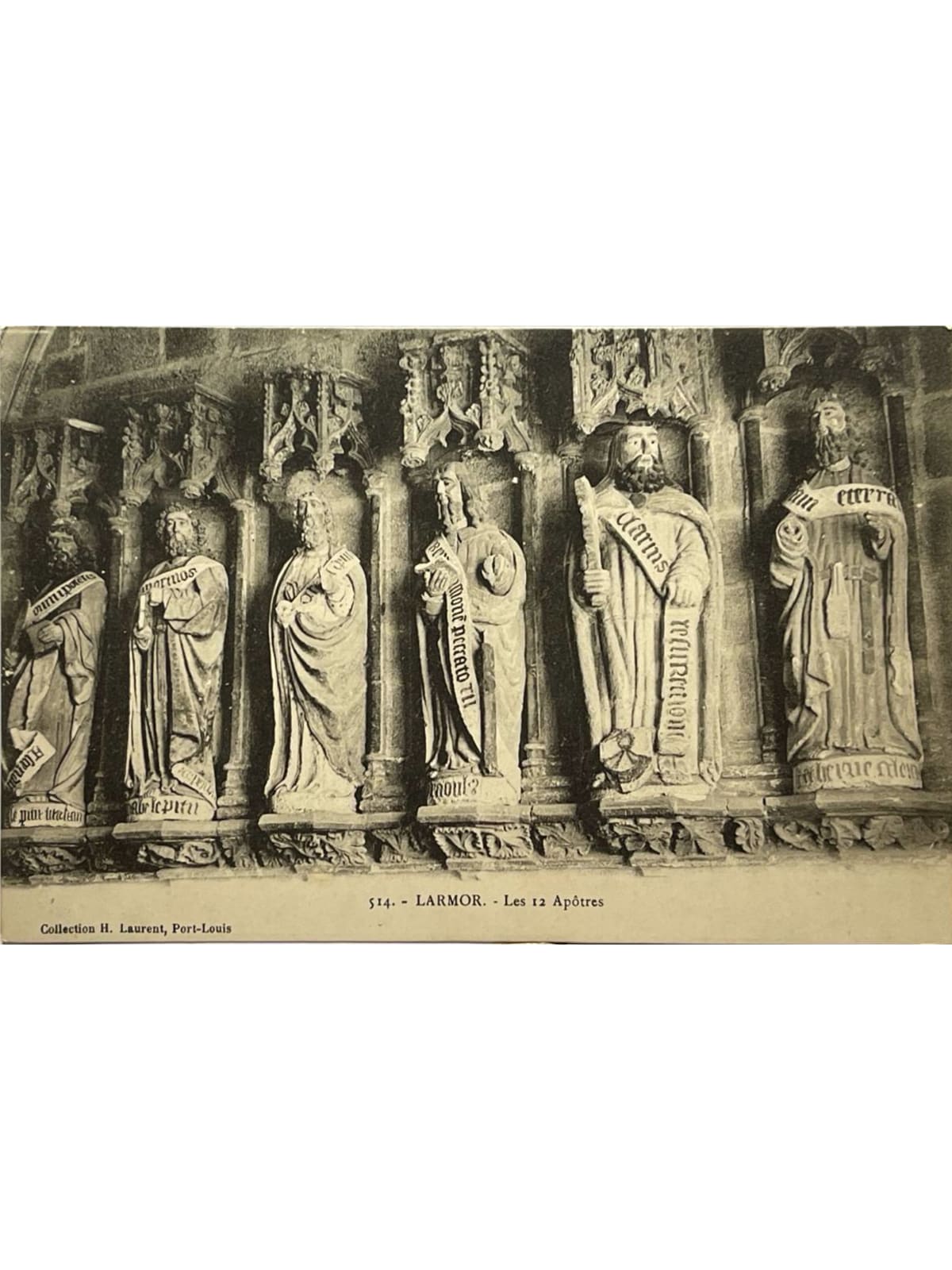 Recto de la carte postale
