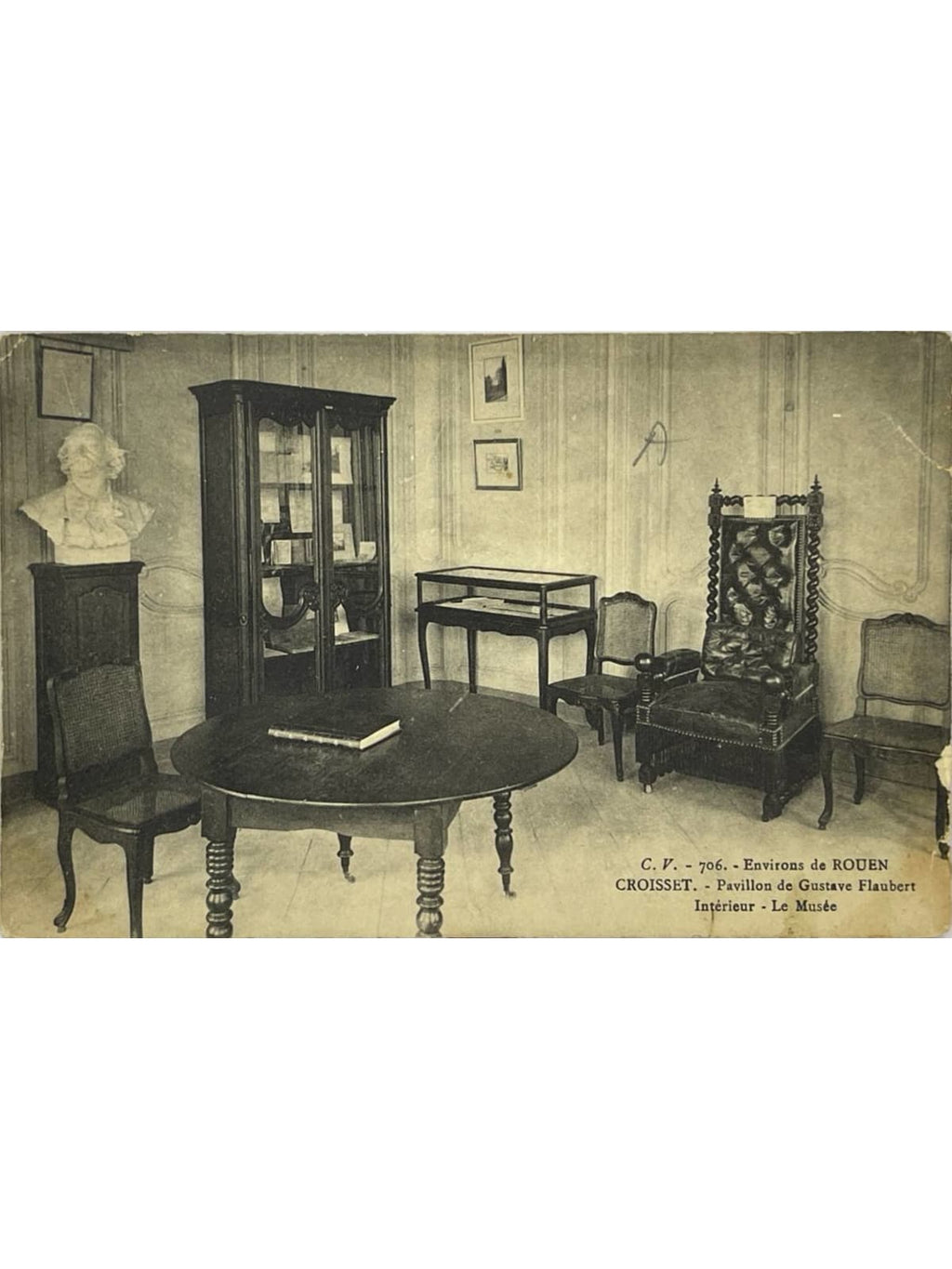 Recto de la carte postale