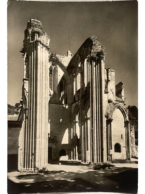 Saint-Wandrille-Rançon – Abbaye, transept nord – CPSM 1954