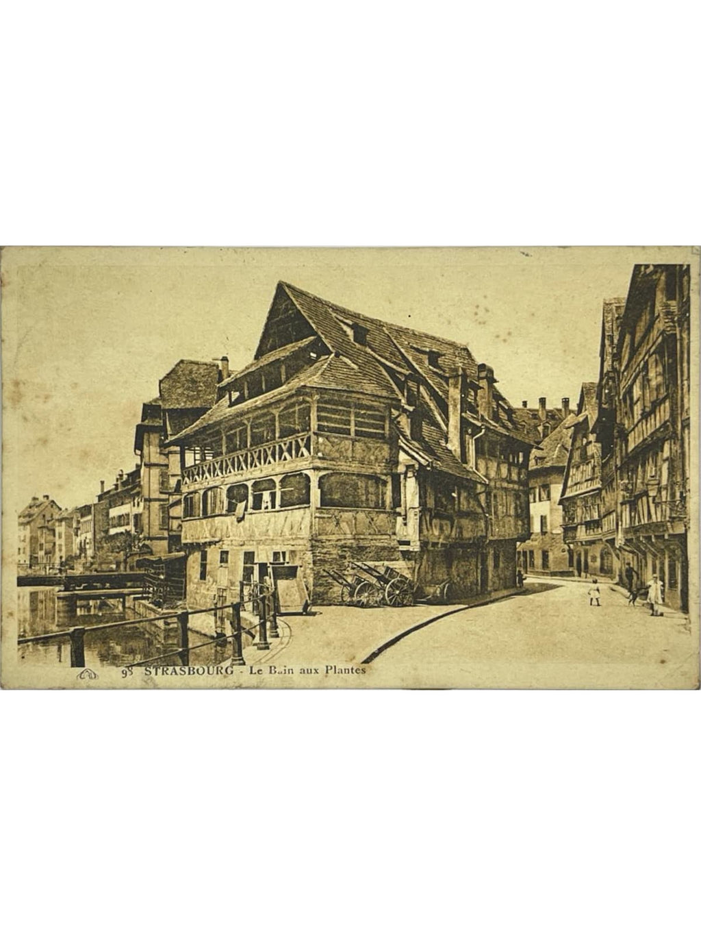 Recto de la carte postale