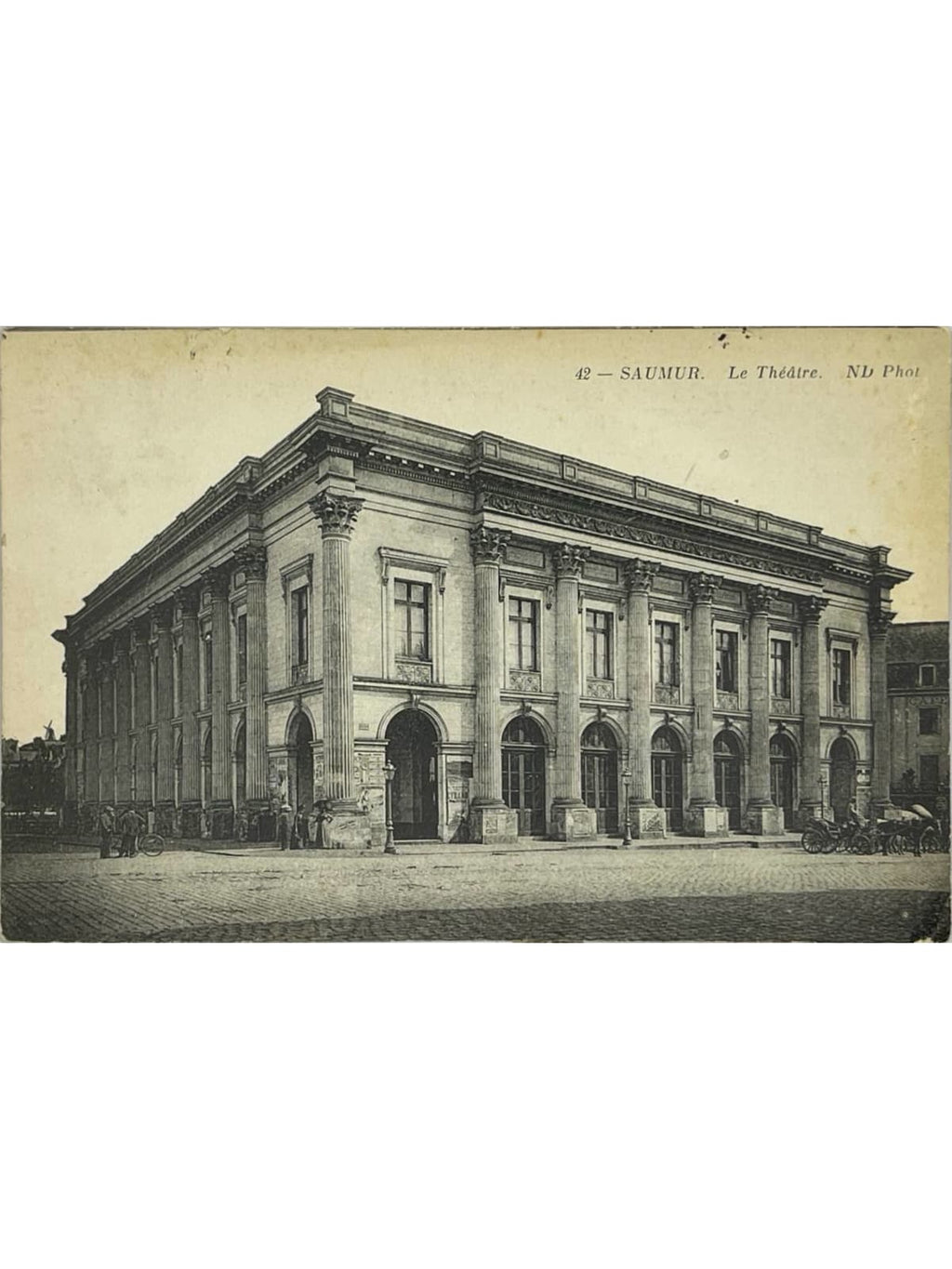 Recto de la carte postale