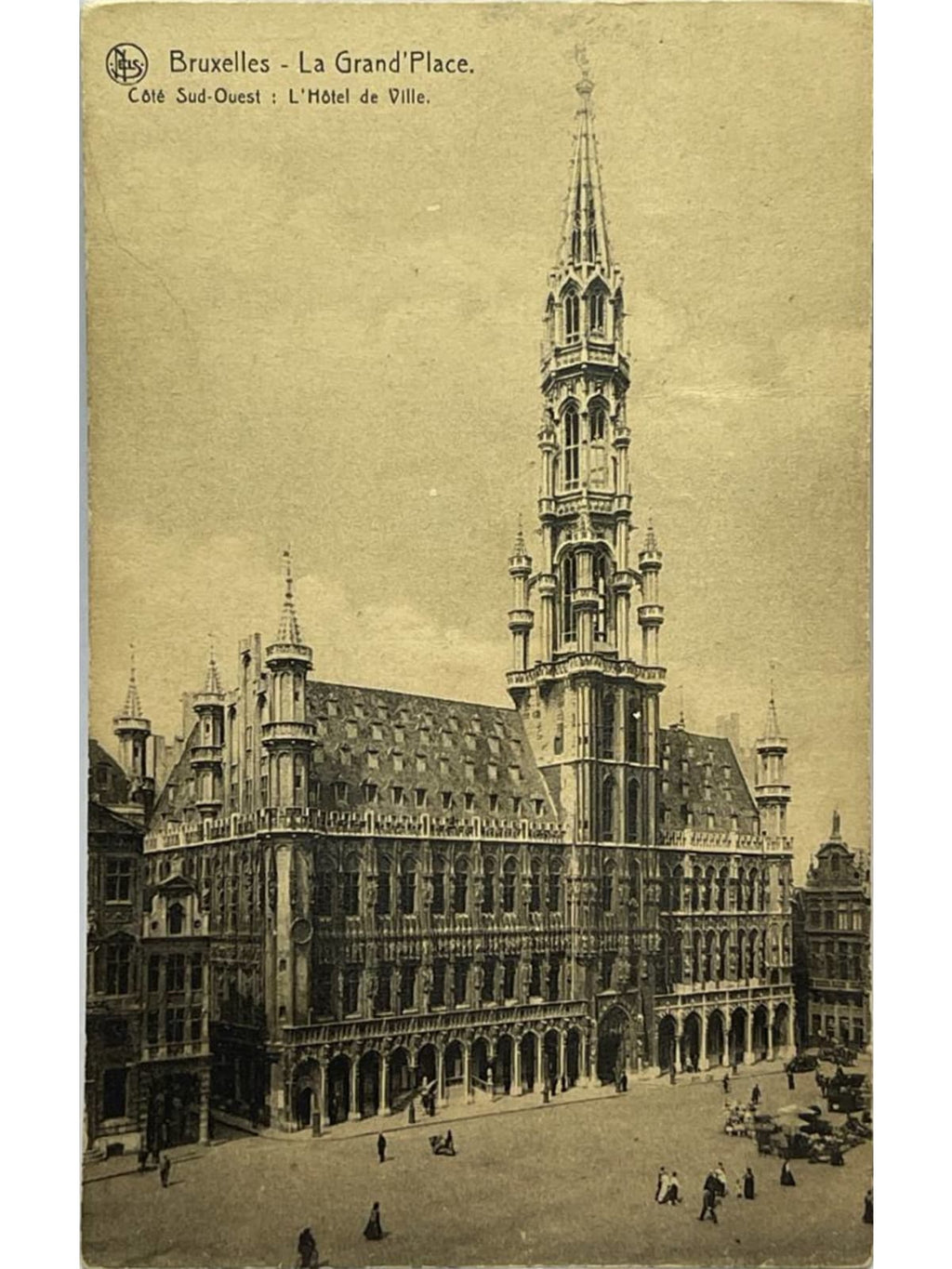 Recto de la carte postale